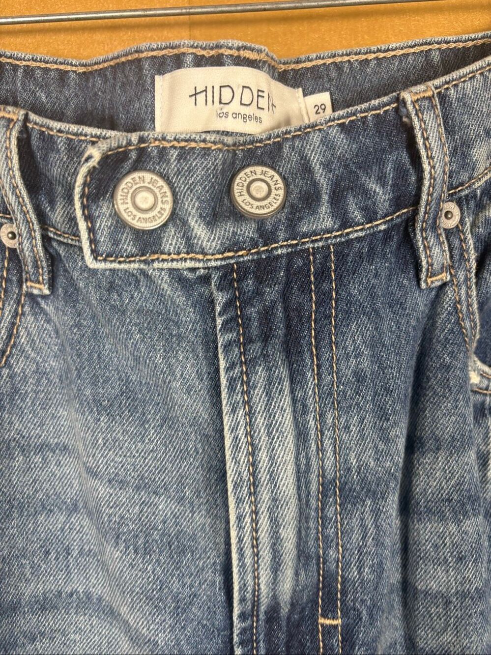 Hidden wide leg barrel jeans size 29 - Picture 6 of 13